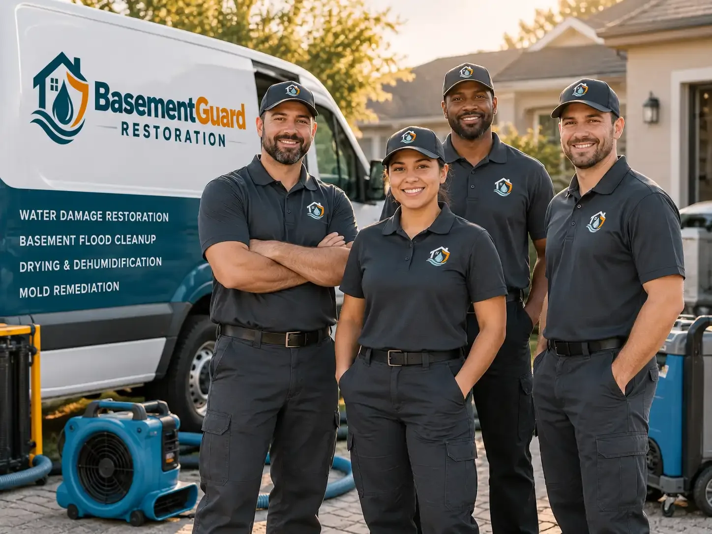 Basement Water Damage Restoration company in Reydon, OK